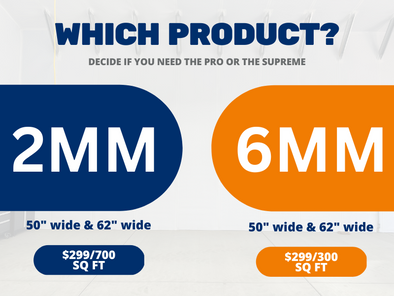 Which Product? Decide if you need the pro or the supreme