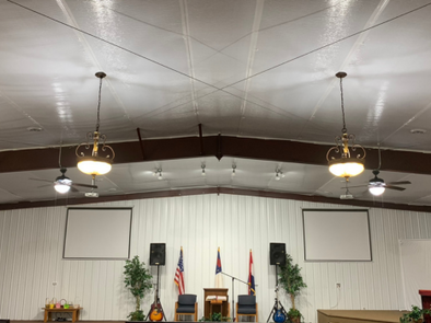 Case Study: Repairing a Red Iron Church Building Ceiling