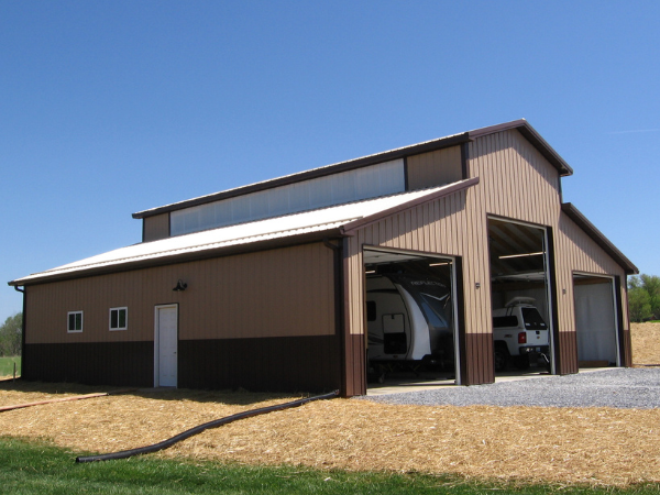 Large Rv Barn Case Study: RV Garage Barn – BlueTex Insulation