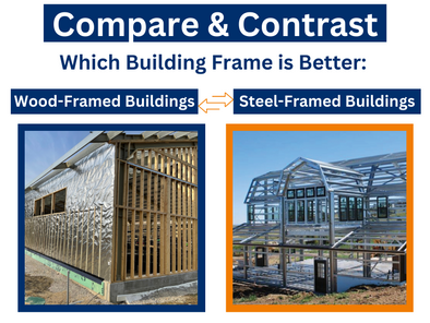 Wood-Framed vs. Steel-Framed Metal Buildings