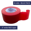 3" Red Vapor Barrier Construction Tape