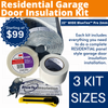 BlueTex™ 2mm Pro Residential Garage Door Insulation Kit