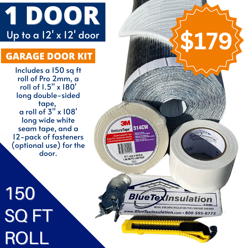 Commercial Roll Up Garage Door Installation – BlueTex Insulation
