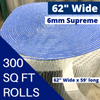 BlueTex™ Supreme 6mm 62" Wide Foil/White + Foam insulation - 300 sq ft