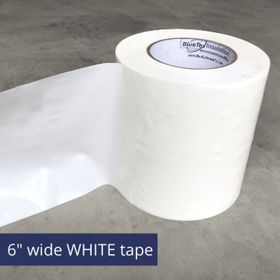 6" White Vapor Barrier Seam/Insulation Repair Tape