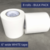 6" White Vapor Barrier Seam Tape