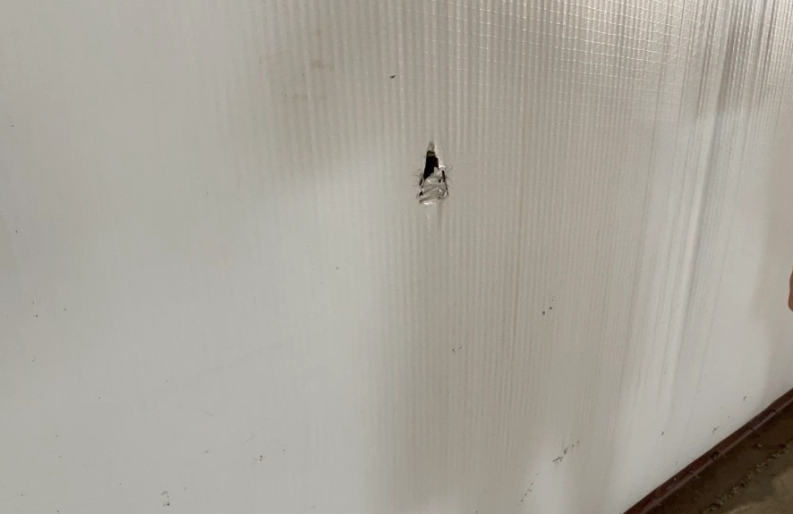 Before using 6 inch repair tape